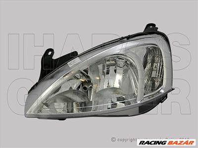 Opel Corsa C 2000.09.01-2006.08.31 Fényszóró 2H7 bal 02.9-04.8 (motorral) TYC (129V)