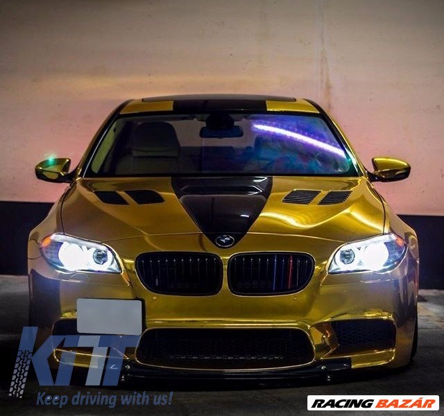 BMW F10,F11 M-ES HÜTőRÁCS VESE LAKK FEKETE 3. kép