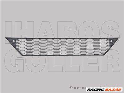 Seat Leon 2012.12.01-2016.12.01 Rács első lökhárítóba közép (FR) (1C4H)