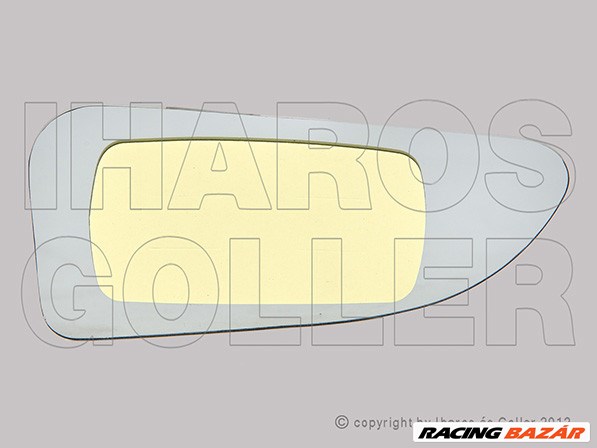 Nissan NV400 2011.09.01- Tükörlap cserélhető bal, domb., alsó (0600) 1. kép