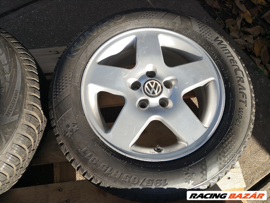 Audi Volkswagen Skoda Seat 15-ös télikerék 5x100-as 3. kép