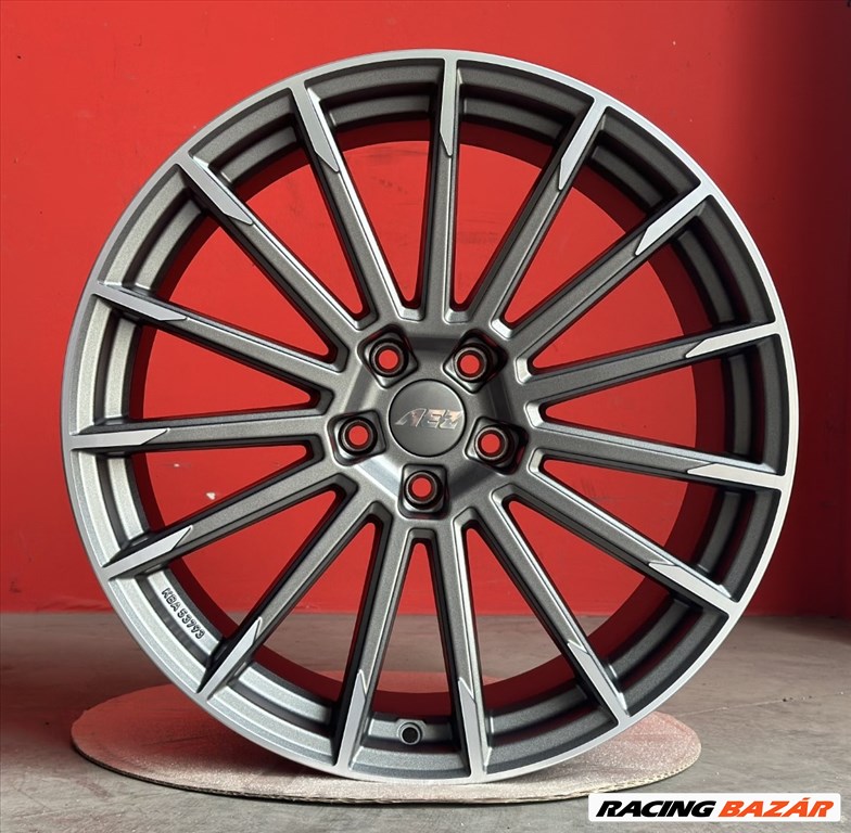 R20 5x112 (70,1) AEZ ATLANTA - Graphite matt polished 9.5J ET35 új alufelnik, felnik 20" 2. kép