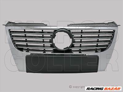 Volkswagen passat (b6) 2005.03.01-2010.10.31 hut króm-fekete króm díszl. (15cm emblémáh.)* (0sdh)