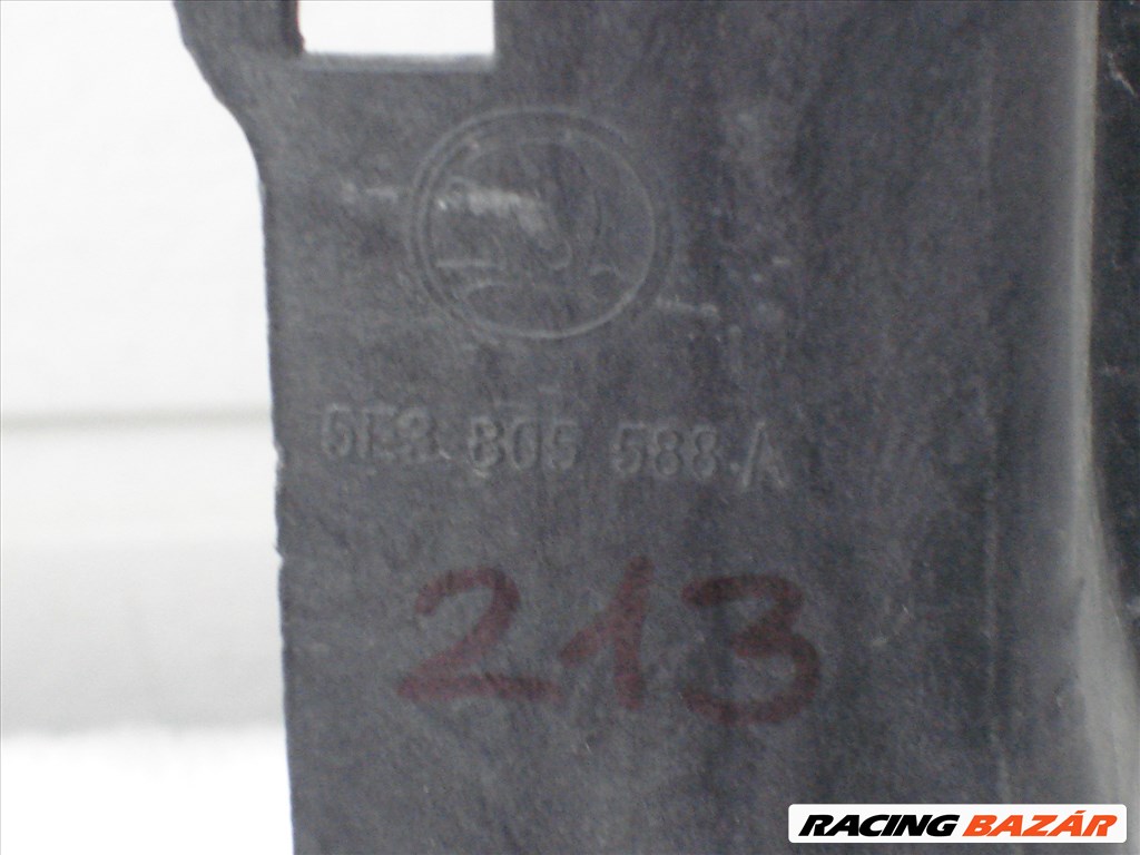 Skoda Octavia IV Gyári Homlokfal 5E3805588A 2020-tól 5. kép