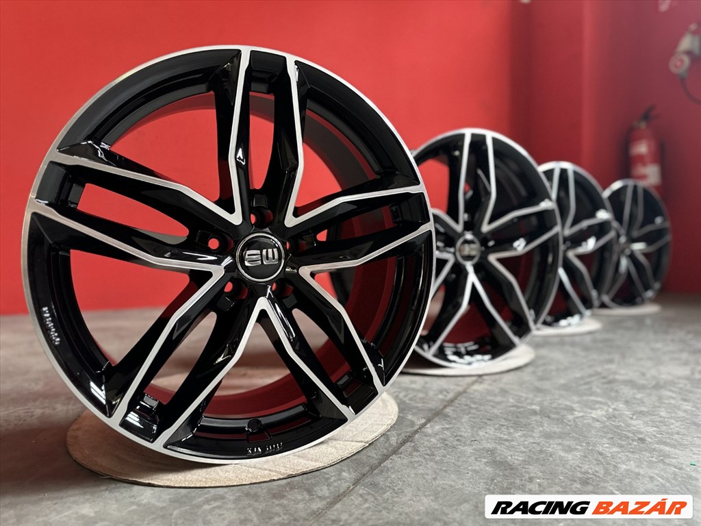 R18 5x112 (66,45) Elite Wheels EW04 MUST 8J ET45 8x18 új alufelnik 18" 2. kép