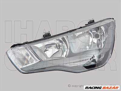 Audi A1 (8X) 2010.01.01-2014.12.01 fényszóró H1/H7 bal (motorral) DEPO (1BL2)