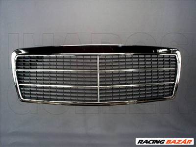 Mercedes E (W210) 1995.06.01-1999.06.30 Hűtődíszrács kpl. 2 bord. díszl. (Classic,Eleg.) (0EX7)