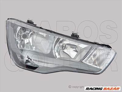 Audi A1 (8X) 2010.01.01-2014.12.01 fényszóró H1/H7 jobb (motorral) DEPO (1BL3)