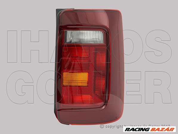 Volkswagen Caddy III 2015.06.01-2020.08.30 Hátsó lámpa üres sötétített jobb (2 ajtós) (1EKC) 1. kép