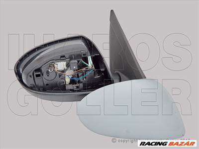 Mazda 3 2009.04.01-2011.10.31 Külső tükör jobb, el.áll. domb. fűth. fény. beh. (12CM)