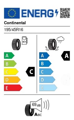 CONTINENTAL ULTRACONTACT XL FR 195/45 R16 84V nyári gumi 2. kép