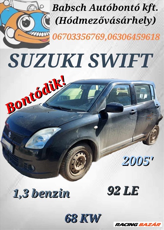 Suzuki Swift V bontott alkatrészei (24/58) 1. kép