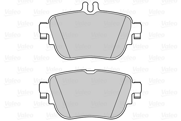 VALEO 302309 - fékbetétkészlet, tárcsafék MERCEDES-BENZ 1. kép