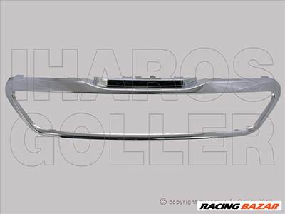 Peugeot 308 T9 2013.10.01-2017.08.01 Hűtődíszrács keret króm (Allure) (14AH)