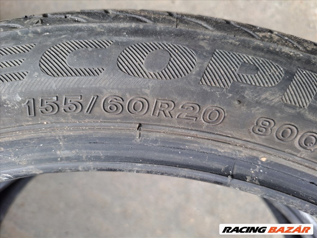 BMW I3 4db Nyári Gumi Szett 155/60 R20 és 175/55 R20 Bridgestone Ecopia EP500 (DOT2018.37hét) 10. kép