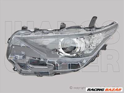 Toyota Auris 2015.06.01-2019.02.01 Fényszóró HIR2/LED bal, V.-típ. (motoros) TYC (1LJR)