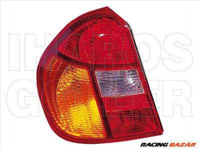 Renault Thalia 1999.05.01-2002.02.28 Hátsó lámpa üres bal (piros/sárga) (0K4L)