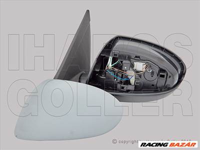 Mazda 3 2009.04.01-2011.10.31 Külső tükör bal, el.áll. domb. fűth. fény. beh. (12CN)