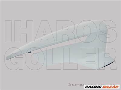 Seat Leon 2012.12.01-2016.12.01 Visszapillantó tükör borítás alapozott jobb (132S)
