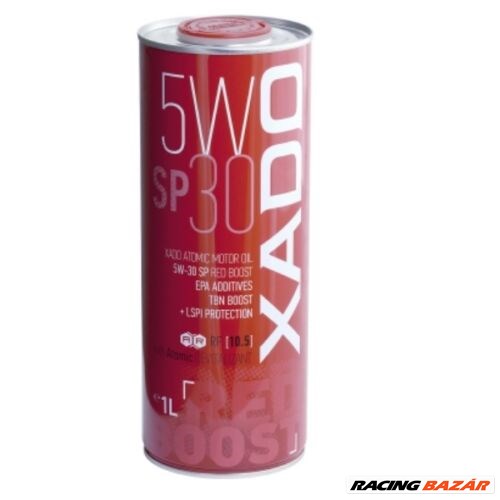 XADO Atomic 5W-30 SP RED BOOST 1L kiszerelésű szintetikus motorolaj 26185 1. kép