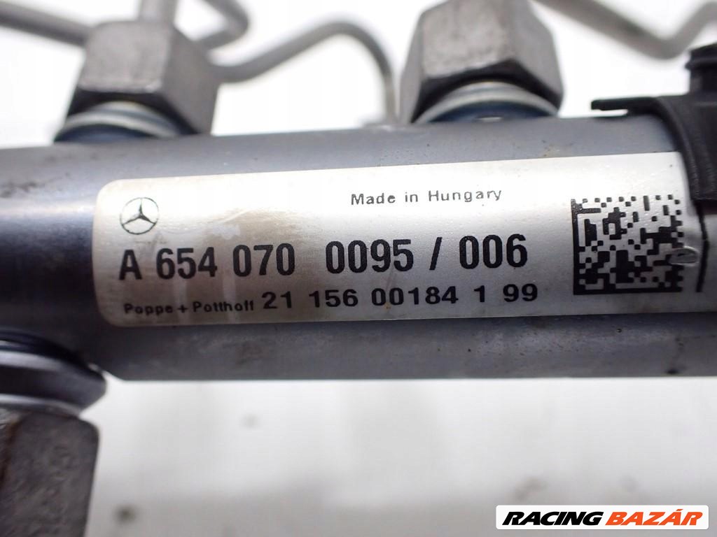 Mercedes Sprinter III W907 2.0 CDI 654.920 railcső, nyomásszabályzó szelep a6540780049 a6540700095 2. kép