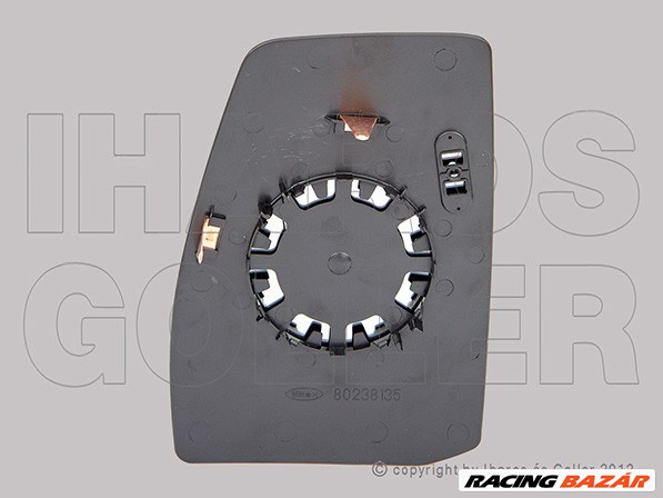 Ford Transit Custom 2012.09.01-2017.12.31 Tükörlap cserélhető jobb, domború, felső (17J5) 1. kép