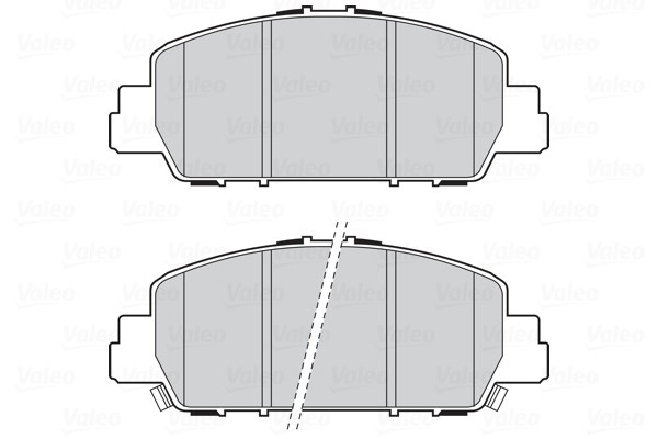 VALEO 302315 - fékbetétkészlet, tárcsafék HONDA 1. kép