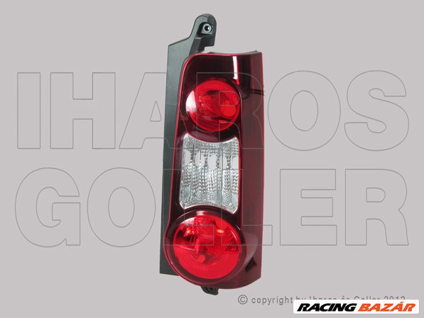 Citroen Berlingo B9 2012.04.01-2015.02.01 Hátsó lámpa üres jobb (2 hátsó ajtó) (0WJA) 1. kép