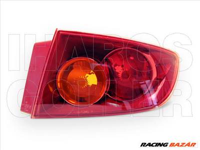 Mazda 3 2003.10.01-2006.06.30 H.lámpa üres jobb külső piros 4 ajtós (0Y3C)