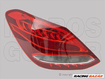 Mercedes C (W205) 2014.03.01-2018.08.30 Hátsó lámpa üres bal, LED/PY21W/W16W (SEDAN) (1E04)