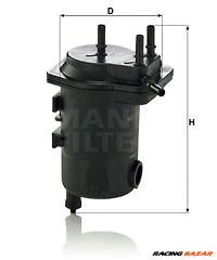 MANN-FILTER WK 939/10 x - Üzemanyagszűrő RENAULT