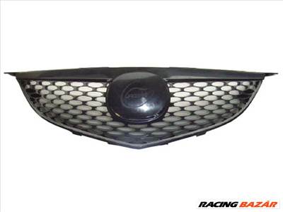 Mazda 3 2003.10.01-2006.06.30 Hűtődíszrács fekete (4 ajtós) (0NRZ)