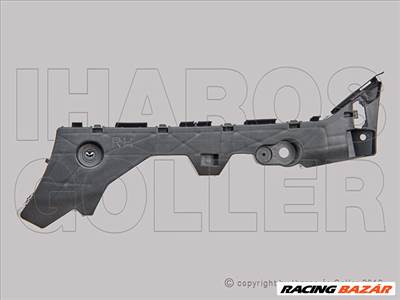 Mazda 3 2009.04.01-2011.10.31 Hátsó lökhárító tartó bal (külső) 5 ajtós (15K1)