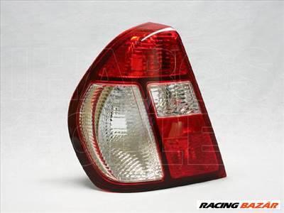 Renault Thalia 2002.03.01-2008.10.31 Hátsó lámpa üres bal (piros/fehér) (0K4P)