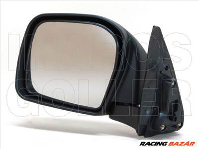Toyota Hilux 1997.01.01-2001.07.31 Visszapillantó tükör bal, karral áll., fekete (RN140/4WD) (0V3L)