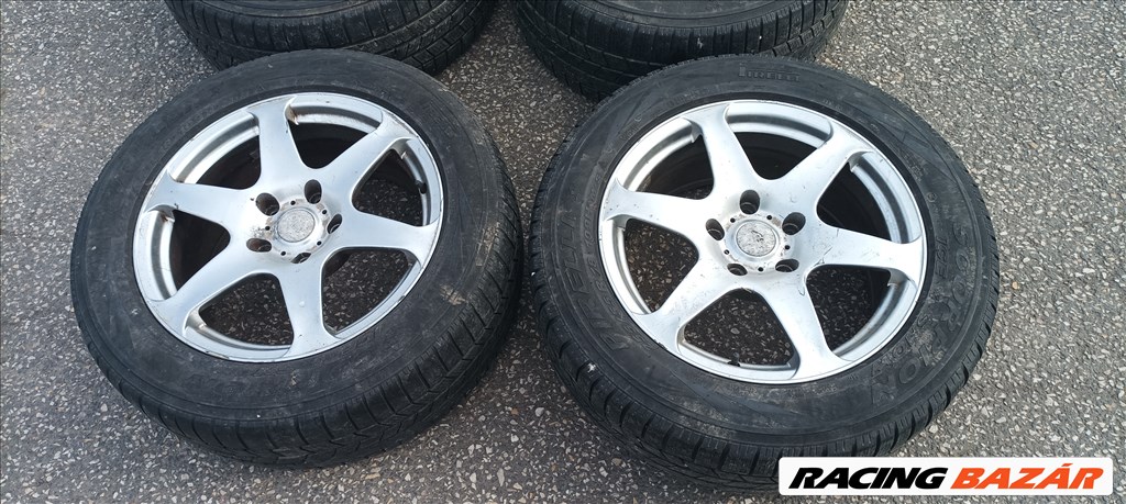  5x130 lyukosztású 18" alufelni vw Touareg, Audi Q7, Cayenne, stb gumival együtt eladó! 3. kép