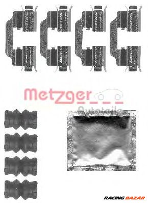 METZGER 109-1832 - Fékbetét szerelékkészlet ALFA ROMEO FIAT 1. kép