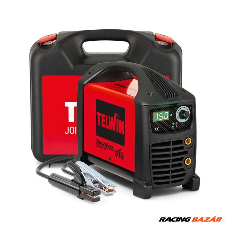 Telwin MMA/TIG Inverter 1Ph Tecnica 171/S 230V, Acx műanyag C-tok - 816235 1. kép