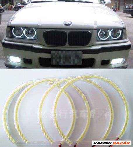 BMW ANGEL EYES  -- COB  --  LED 4 X 131MM 1. kép