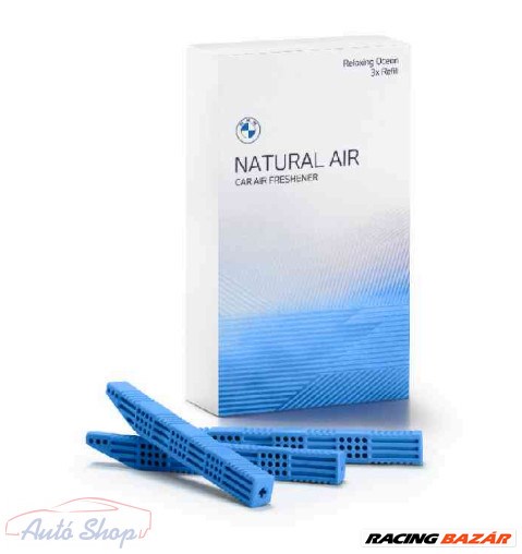 Eredeti BMW utántöltő Natural Air Car illatosító  Refill Kit Relaxing Ocean  illat   83125A7DC98 1. kép