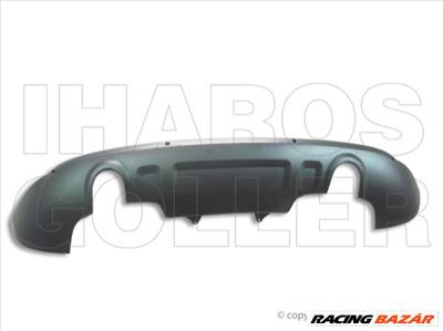 Audi Q5 2008.01.01-2012.08.31 Hátsó lökhárító alatti spoiler, fekete szenzoros (08GZ)