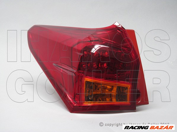 Toyota Auris 2012.09.01-2015.05.01 Hátsó lámpa üres bal külső LED (Kombi) (10BH) 1. kép