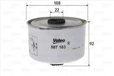VALEO 587183 - Üzemanyagszűrő LAND ROVER