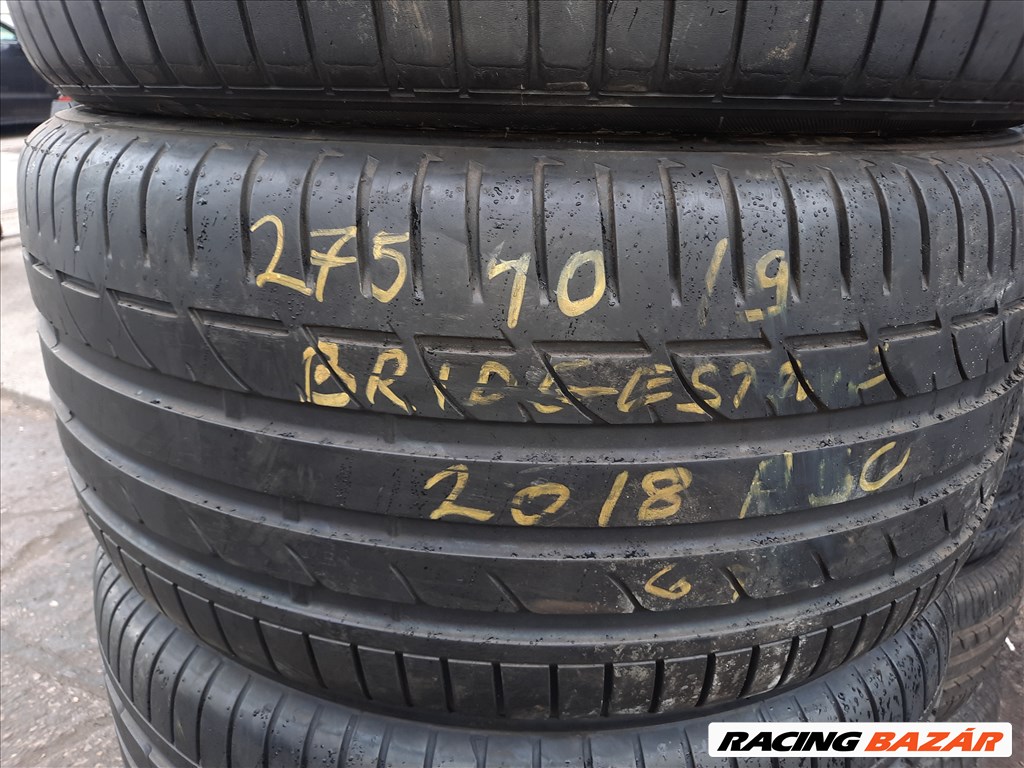  275/40/19" def.tűrő Bridgestone nyári gumi  1. kép