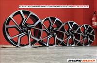 R17 5x114,3 (67,1) Elite Wheels EW09 CYCLONE 7J ET48,5 BLACK POLISH új alufelnik 17"