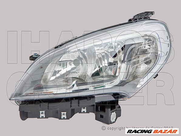 Fiat Doblo 2015.01.01- Fényszóró 2H7+nappali fény bal (motorral) DEPO (19KN) 1. kép