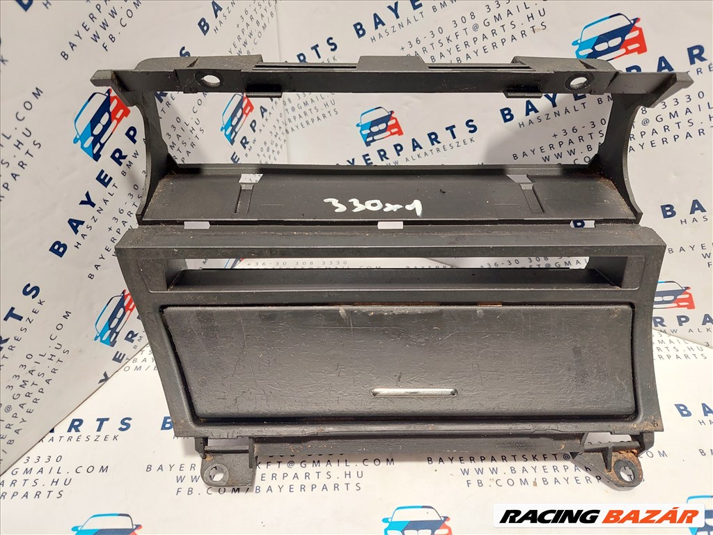 BMW E46 középkonzol középső tároló box hamutartó schaltzentrum eladó (003570) 51168268887 1. kép