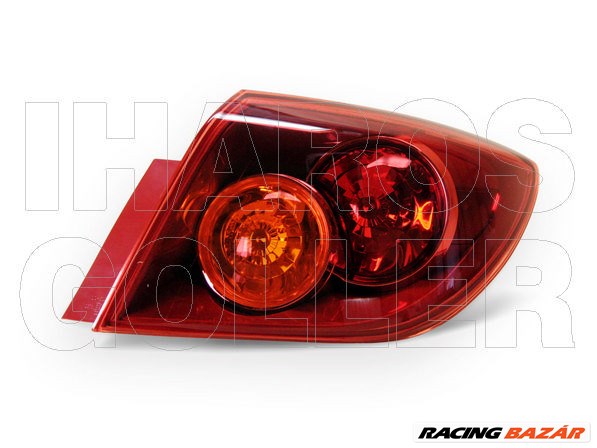 Mazda 3 2003.10.01-2006.06.30 H.lámpa üres jobb külső piros (5a.) (0Y3E) 1. kép