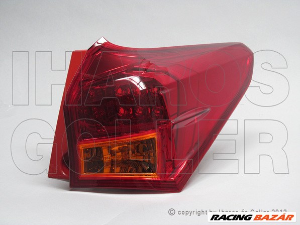 Toyota Auris 2012.09.01-2015.05.01 Hátsó lámpa üres jobb külső LED (Kombi) (10BI) 1. kép