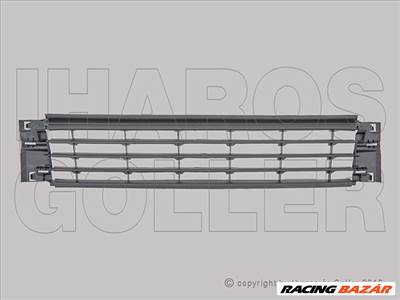 Volkswagen Polo V 2014.04.22-2017.05.01 E.lökh.rács nem króm díszléces (1F8N)